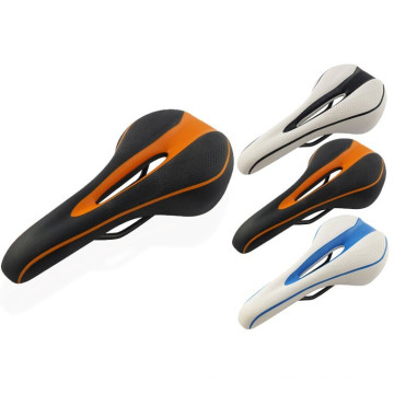 Bicycle saddle leather saddle colorful bicycle seats bicycle parts